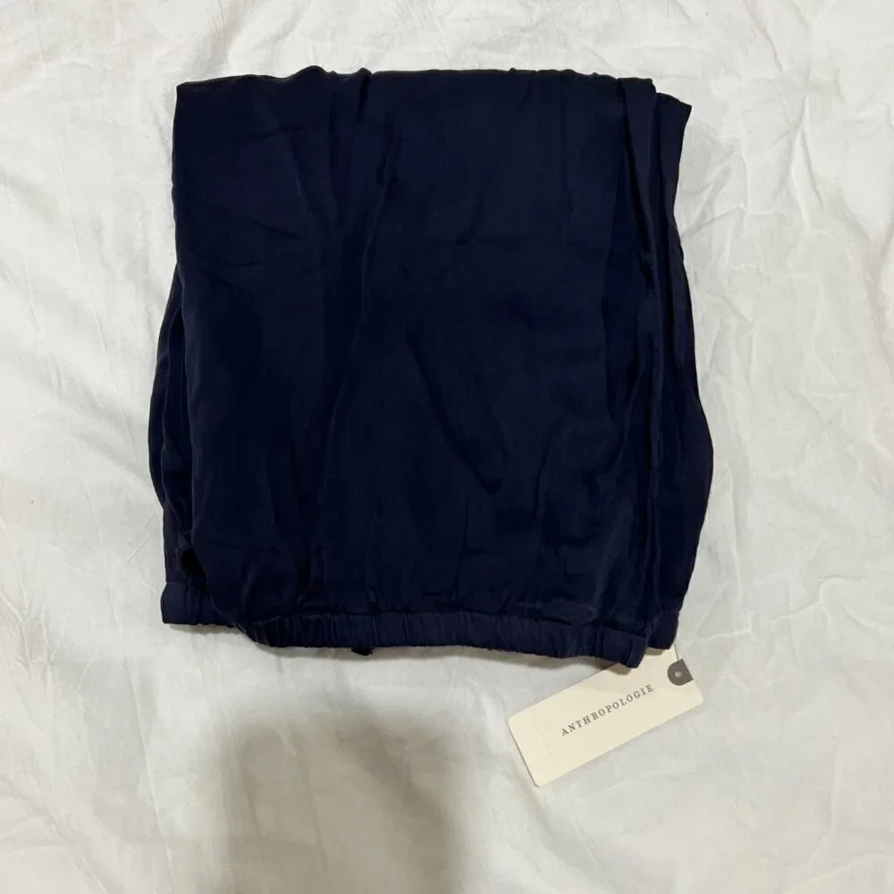 🏷 *NWT* Anthropologie Cloth & Stone Draped Joggers - Effortless Comfort & Style - Picture 6 of 11